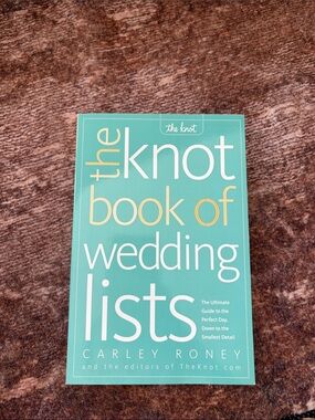 The Knot Book of Wedding Lists – Teal Edition by The Knot